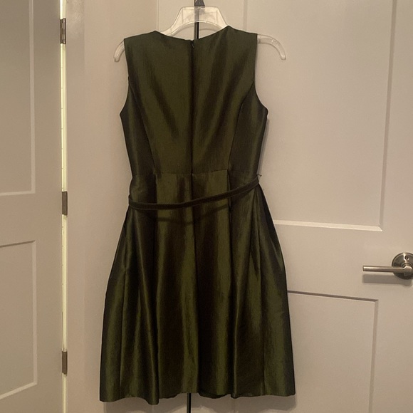 Dark green cocktail dress sz 4 - Picture 2 of 2